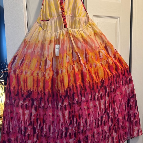 Anthropologie Multicolor Backless Dress - Picture 1 of 4